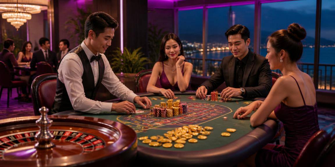 htc818 Khám phá sảnh Baccarat tại htc818